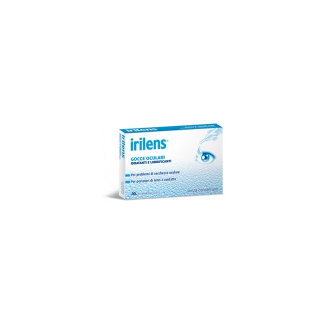 Irilens Gocce Oculari lubrificanti e idratanti per occhi secchi 15 flaconcini monodose Irilens Gocce Oculari lubrificanti e idratanti per occhi secchi 15 flaconcini monodose