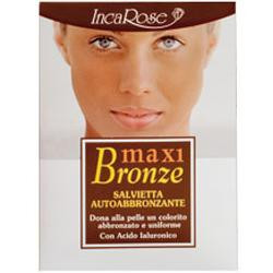 IncaRose Maxi Bronze Salviette Autoabbronzanti 7 Salviette Monouso