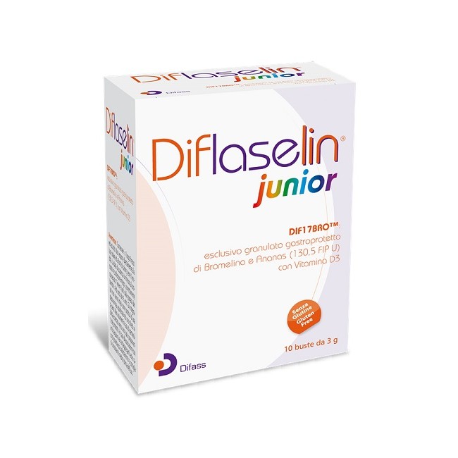 DIFLASELIN JUNIOR 10 BUSTE X 3 G DIFLASELIN JUNIOR 10 BUSTE X 3 G