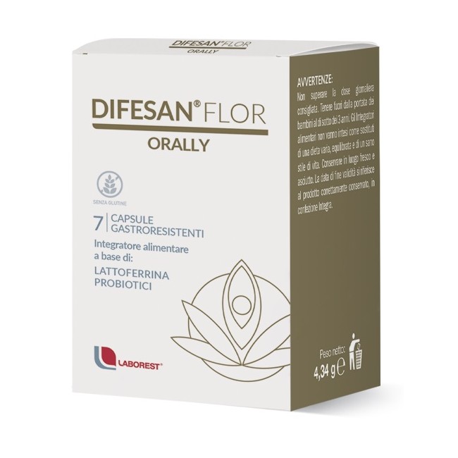 DIFESAN FLOR ORALLY 7 CAPSULE DIFESAN FLOR ORALLY 7 CAPSULE