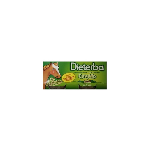 DIETERBA OMOGENEIZZATO CAVALLO 3 PEZZI 80 G DIETERBA OMOGENEIZZATO CAVALLO 3 PEZZI 80 G