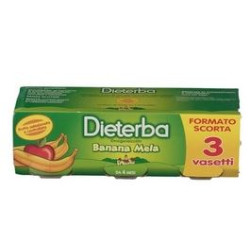 DIETERBA OMOGENEIZZATO BANANA 3 X 80 G
