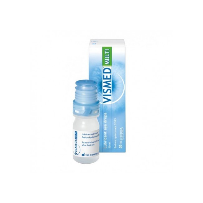 GOCCE OCULARI VISMED LUBRIFICANTI MULTI FLACONE 10 ML GOCCE OCULARI VISMED LUBRIFICANTI MULTI FLACONE 10 ML