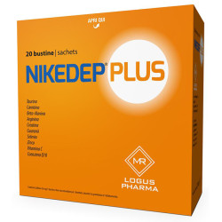 Logus Pharma Nikedep Plus Integratore Alimentare 20 Bustine da 10,5g