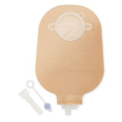 SACCA PER UROSTOMIA DANSAC NOVA 2 ANATOMICA TRASPARENTE MIDI CON RUBINETTO DI CHIUSURA DI SICUREZZA 55MM 10 PEZZI + 1 ADATTATORE