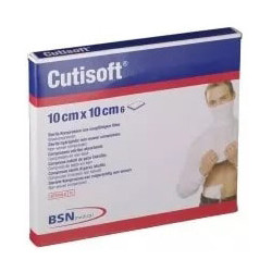 GARZA IDROFILA COMPRESSA CUTISOFT TESSUTO NON TESSUTO 10X10 CM 6 PEZZI