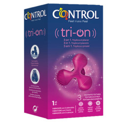 CONTROL TRI-ON VIBRATORE 3 IN 1 1 PEZZO