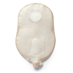 SACCA UROSTOMIA A DUE VIE TRASPARENTE 55 MM 10 PEZZI