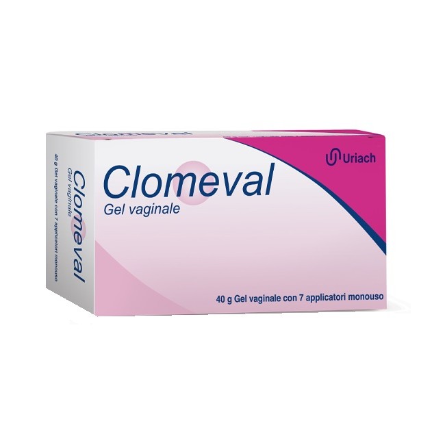 CLOMEVAL GEL VAGINALE TUBO + 7 APPLICATORI MONOUSO CLOMEVAL GEL VAGINALE TUBO + 7 APPLICATORI MONOUSO