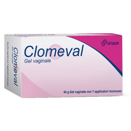 CLOMEVAL GEL VAGINALE TUBO + 7 APPLICATORI MONOUSO CLOMEVAL GEL VAGINALE TUBO + 7 APPLICATORI MONOUSO