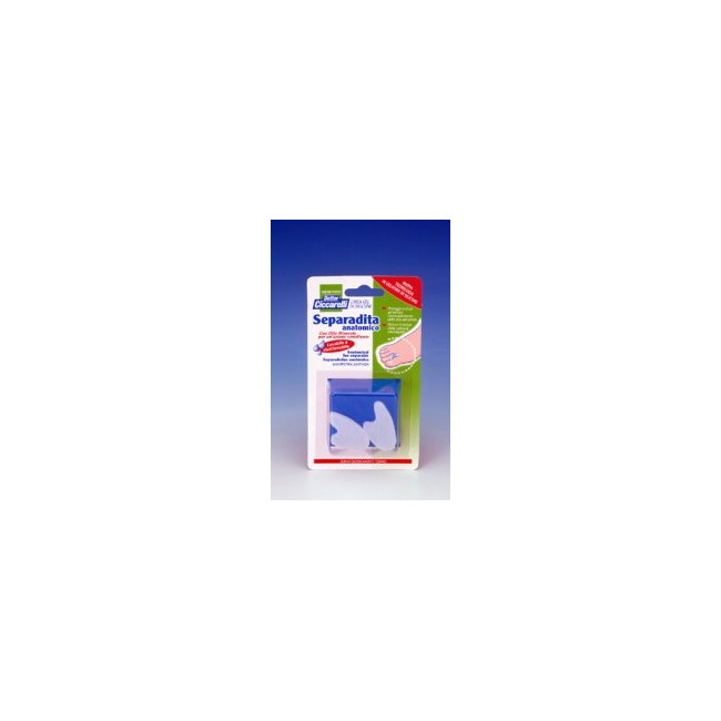 SEPARADITA ANATOMICO PER PIEDE REALIZZATO IN GEL DI SILICONE BIANCO SEMITRASPARENTE SAGOMATO IGIENEPIEDE 2 PEZZI SEPARADITA ANATOMICO PER PIEDE REALIZZATO IN GEL DI SILICONE BIANCO SEMITRASPARENTE SAGOMATO IGIENEPIEDE 2 PEZZI