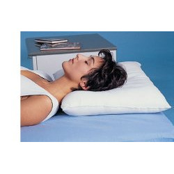 CUSCINO CERVICALE CERVISAN ANTIALLERGICO CON IMBOTTITURA SILICONATA. SIA LA FODERA TRASPIRANTE CHE LA SAGOMA SONO ANTIALLERGICHE