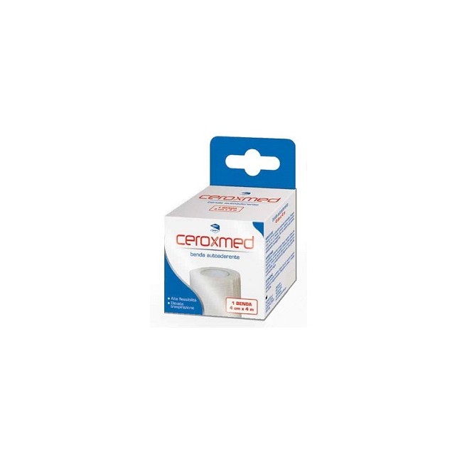BENDA ELASTICA AUTOADERENTE CEROXMED 4 X 400 CM 1 PEZZO BENDA ELASTICA AUTOADERENTE CEROXMED 4 X 400 CM 1 PEZZO