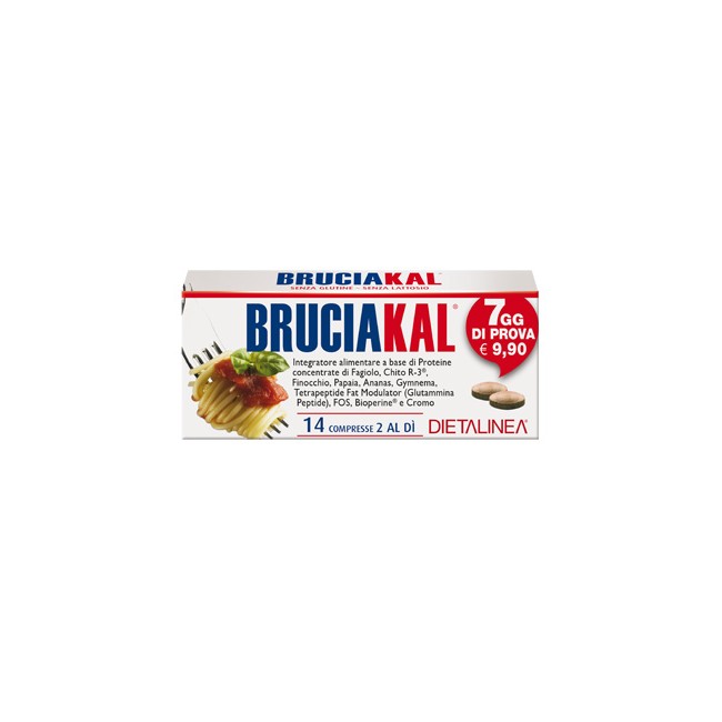 BRUCIAKAL 7 DAYS 14 COMPRESSE DIETALINEA BRUCIAKAL 7 DAYS 14 COMPRESSE DIETALINEA