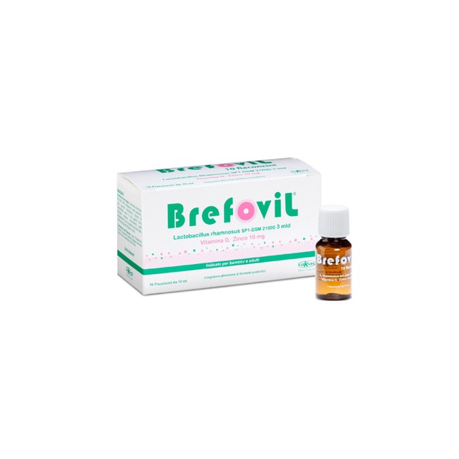 BREFOVIL 10 FLACONCINI MONODOSE DA 10 ML GUSTO LAMPONE BREFOVIL 10 FLACONCINI MONODOSE DA 10 ML GUSTO LAMPONE