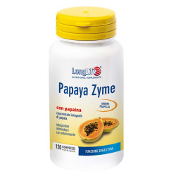 Longlife Papaya Zyme Integratore Alimentare 120 Compresse Masticabili