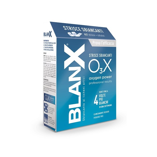 BLANX O3X STRISCE SBIANCANTI 14 PEZZI BLANX O3X STRISCE SBIANCANTI 14 PEZZI
