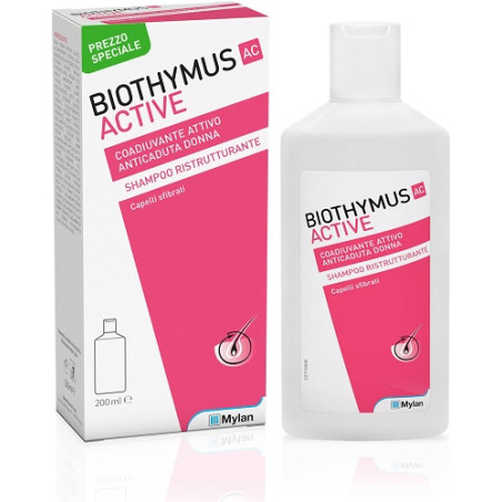 BIOTHYMUS AC ACTIVE SHAMPOO RISTRUTTURANTE DONNA 200 ML PREZZO SPECIALE BIOTHYMUS AC ACTIVE SHAMPOO RISTRUTTURANTE DONNA 200 ML PREZZO SPECIALE