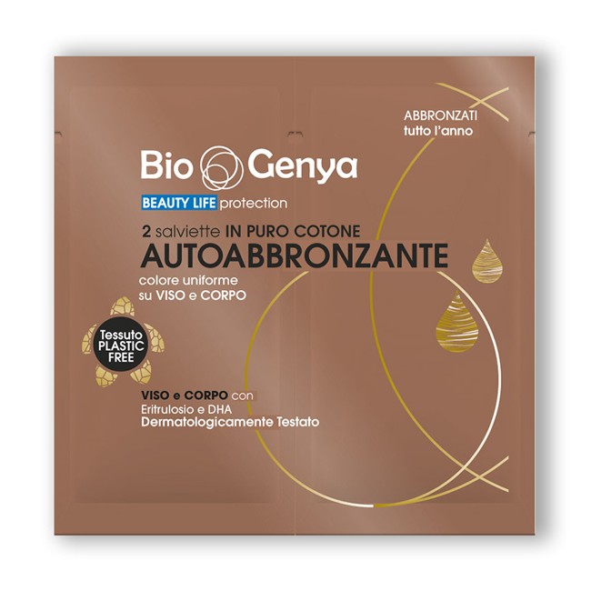 BIOGENYA AUTOABBRONZANTE 2 SALVIETTE BIOGENYA AUTOABBRONZANTE 2 SALVIETTE