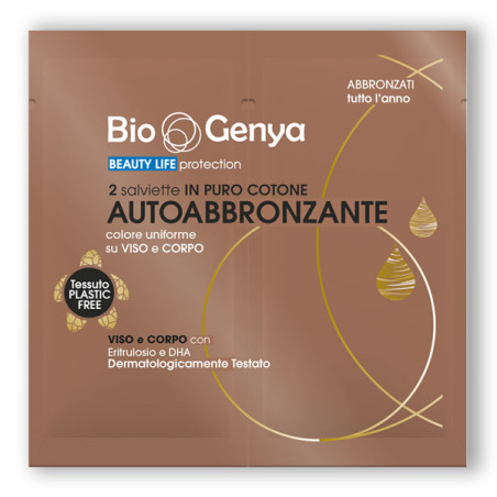 BIOGENYA AUTOABBRONZANTE 2 SALVIETTE BIOGENYA AUTOABBRONZANTE 2 SALVIETTE
