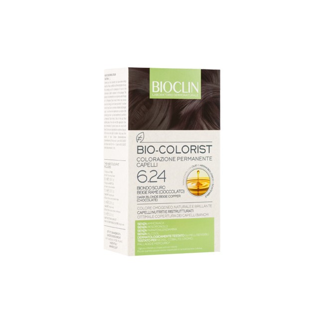 BIOCLIN BIO COLORIST 6,24 BIONDO SCURO BEIGE RAME BIOCLIN BIO COLORIST 6,24 BIONDO SCURO BEIGE RAME
