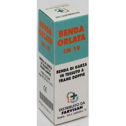 BENDA IN GARZA IDROFILA ORLATA 10X500CM