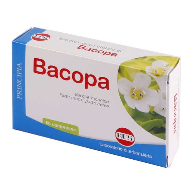 BACOPA MONNIERI ESTRATTO SECCO 60 COMPRESSE BACOPA MONNIERI ESTRATTO SECCO 60 COMPRESSE