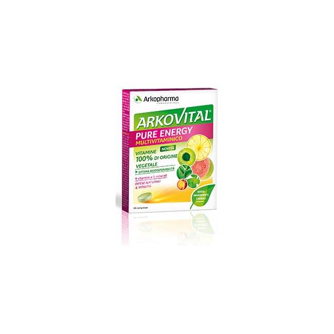 ARKOVITAL PURE ENERGY 30 COMPRESSE ARKOVITAL PURE ENERGY 30 COMPRESSE