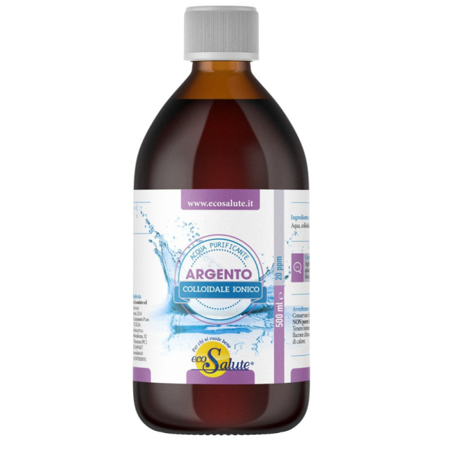 ARGENTO COLLOIDALE IONICO ACQUA 0,5 L ARGENTO COLLOIDALE IONICO ACQUA 0,5 L