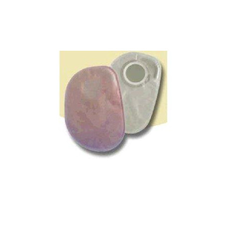 SACCA PER COLOSTOMIA CHIUSA RICOPERTA IN TESSUTO NON TESSUTO ALTERNA MIO SISTEMA A 2 PEZZI MISURA FORO 40MM CAPACITA' MIDI 350ML