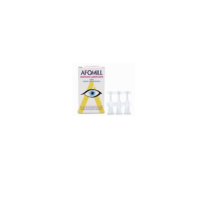 AFOMIL UMETTANTE LUBRIFICANTE GOCCE OCULARI 10 FIALE 0,5 ML AFOMIL UMETTANTE LUBRIFICANTE GOCCE OCULARI 10 FIALE 0,5 ML