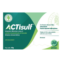 ACTISULF 600MG 30 COMPRESSE MASTICABILI