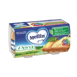 Mellin Omogeneizzati Di Frutta Pera 2x100g
