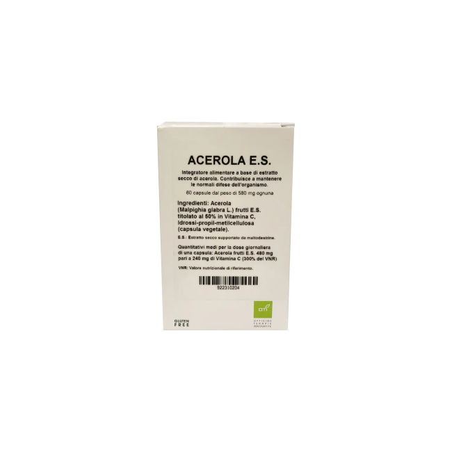 ACEROLA ESTRATTO SECCO 60 CAPSULE ACEROLA ESTRATTO SECCO 60 CAPSULE