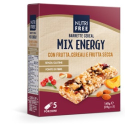 NUTRIFREE BARRETTE CEREAL MIX ENERGY 28 G X 5