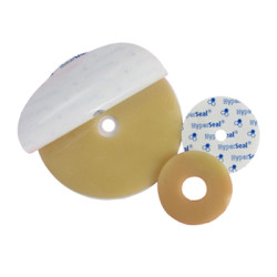 ANELLI IN IDROCOLLOIDE HYPERSEAL ADESIVI PROTETTIVI PER PELLLE PERISTOMALE CON MIELE DI MANUKA DIAMETRO ESTERNO 50 MM DIAMETRO I