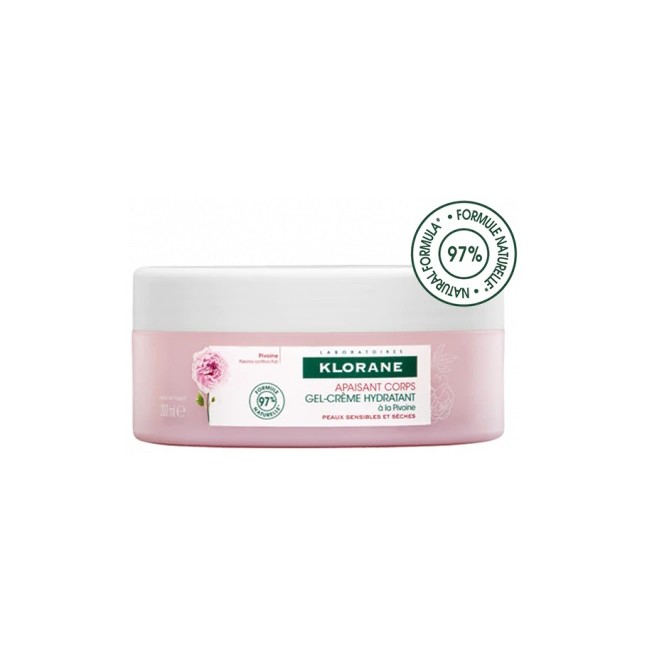 KLORANE GEL CREMA IDRATANTE ALLA PEONIA 200 ML KLORANE GEL CREMA IDRATANTE ALLA PEONIA 200 ML