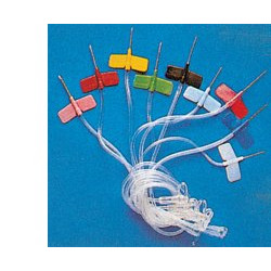 AGO A FARFALLA GAUGE23 STERILE UTILIZZATO PER TERAPIA INFUSIONALE CONFEZIONE SINGOLA SCATOLA 100 PEZZI