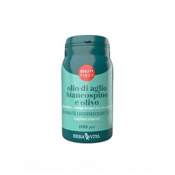 OLIO DI AGLIO BIANCOSPINO E OLIVO 100 PERLE