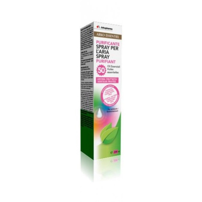 SPRAY PURIFICANTE ARIA CON 50 OLI ESSENZIALI 200 ML SPRAY PURIFICANTE ARIA CON 50 OLI ESSENZIALI 200 ML