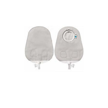 SACCA PER UROSTOMIA SENSURA MIO CLICK SISTEMA A DUE PEZZI MAXI TRASPARENTE FLANGIA 50 MM 30 PEZZI