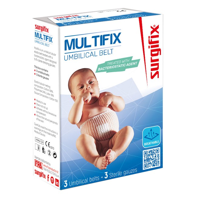 GARZA OMBELICALE BIMBOFIX SANITIZED 3 PEZZI GARZA OMBELICALE BIMBOFIX SANITIZED 3 PEZZI