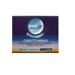 CEROTTO NASALE SNOREEZE CLASSICO LARGE 10 PEZZI