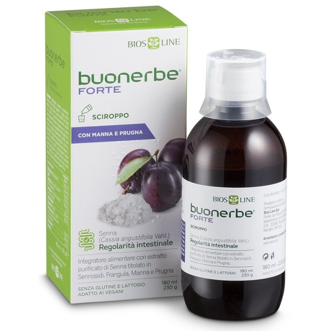 BUONERBE FORTE SCIROPPO 180 ML BUONERBE FORTE SCIROPPO 180 ML