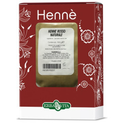 HENNE COLORANTE CAPELLI ROSSO NATURALE 100 G