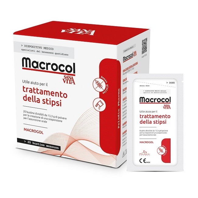 SANAVITA MACROCOL 20 BUSTINE SANAVITA MACROCOL 20 BUSTINE