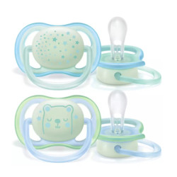 AVENT SUCCHIETTO ULTRA AIR NIGHT 0-6 MESI 2 PEZZI