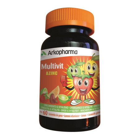 ARKOVITAL MULTIVIT AZINC 60 CARAMELLE GOMMOSE ALLA FRUTTA ARKOVITAL MULTIVIT AZINC 60 CARAMELLE GOMMOSE ALLA FRUTTA