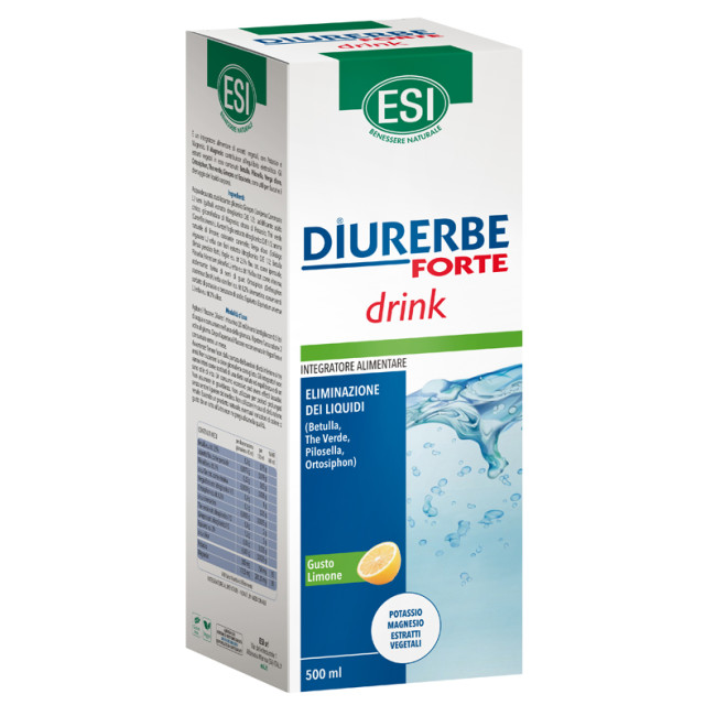 ESI DIURERBE FORTE DRINK LIMONE 500 ML ESI DIURERBE FORTE DRINK LIMONE 500 ML