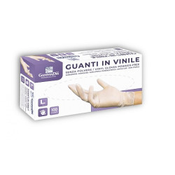 GUANTI VINILE SENZA POLVERE SMALL 100 PEZZI